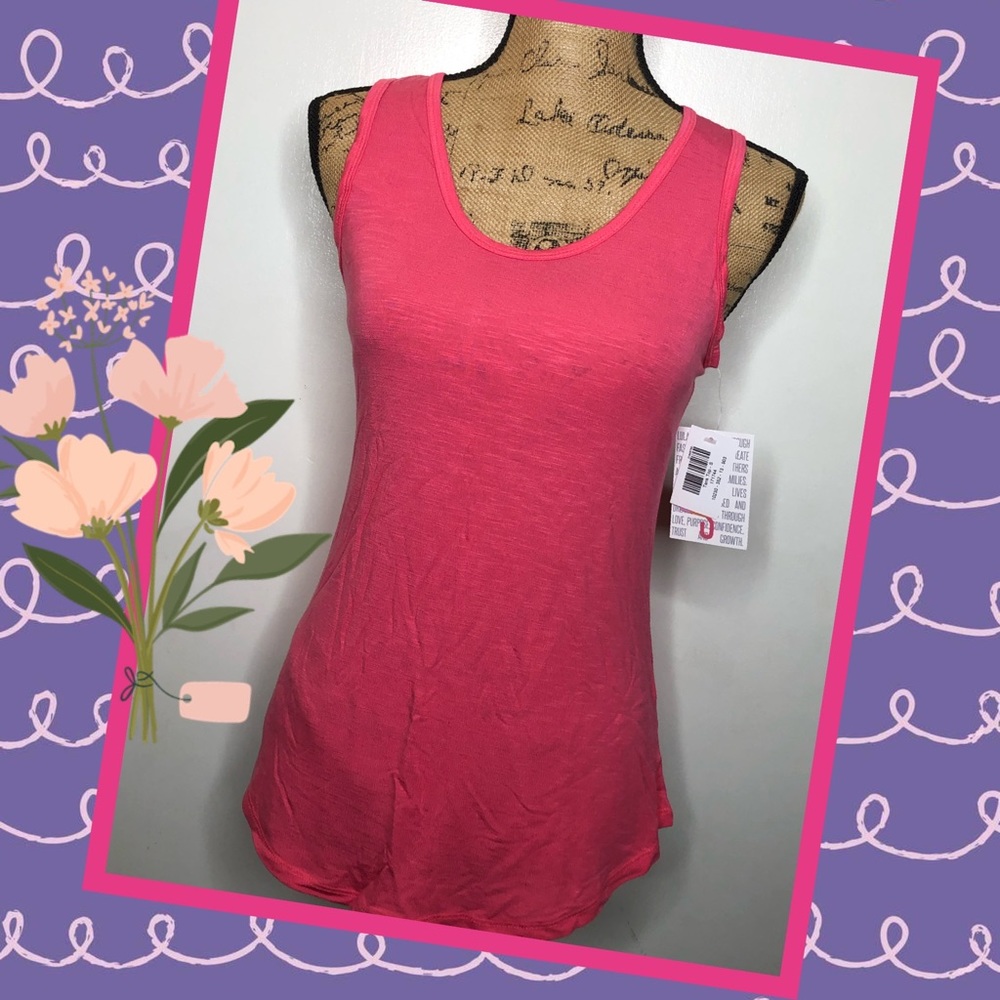 LuLaRoe Hot Pink Tank Top